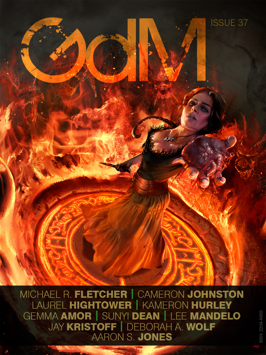 Grimdark Magazine Issue 37 Hurley Kameron Dean Sunyi Hghtower