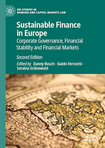 Sustainable Finance In Europe 2nd Edition Danny Busch Guido Ferrarini