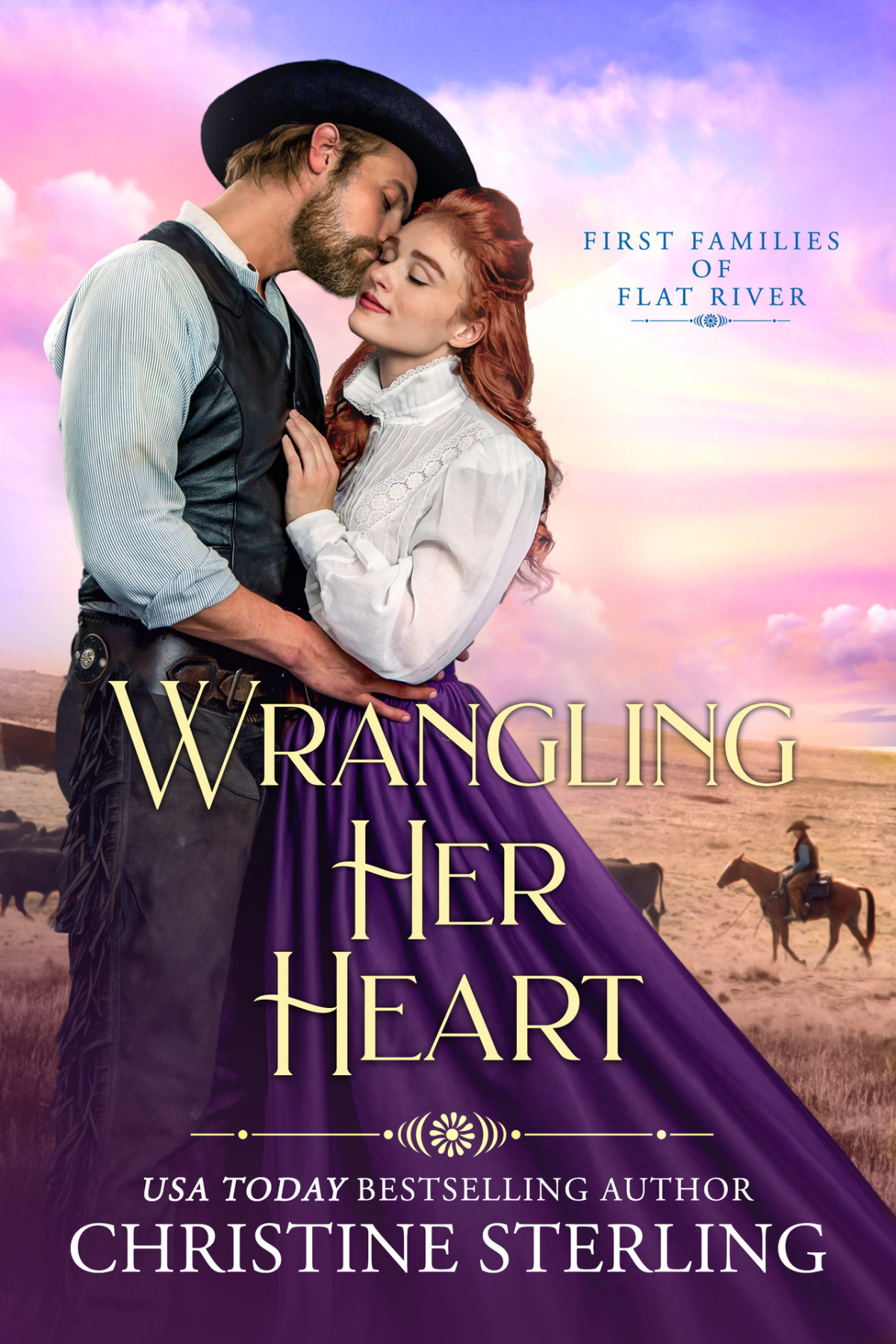 Wrangling Her Heart Sterling Christine