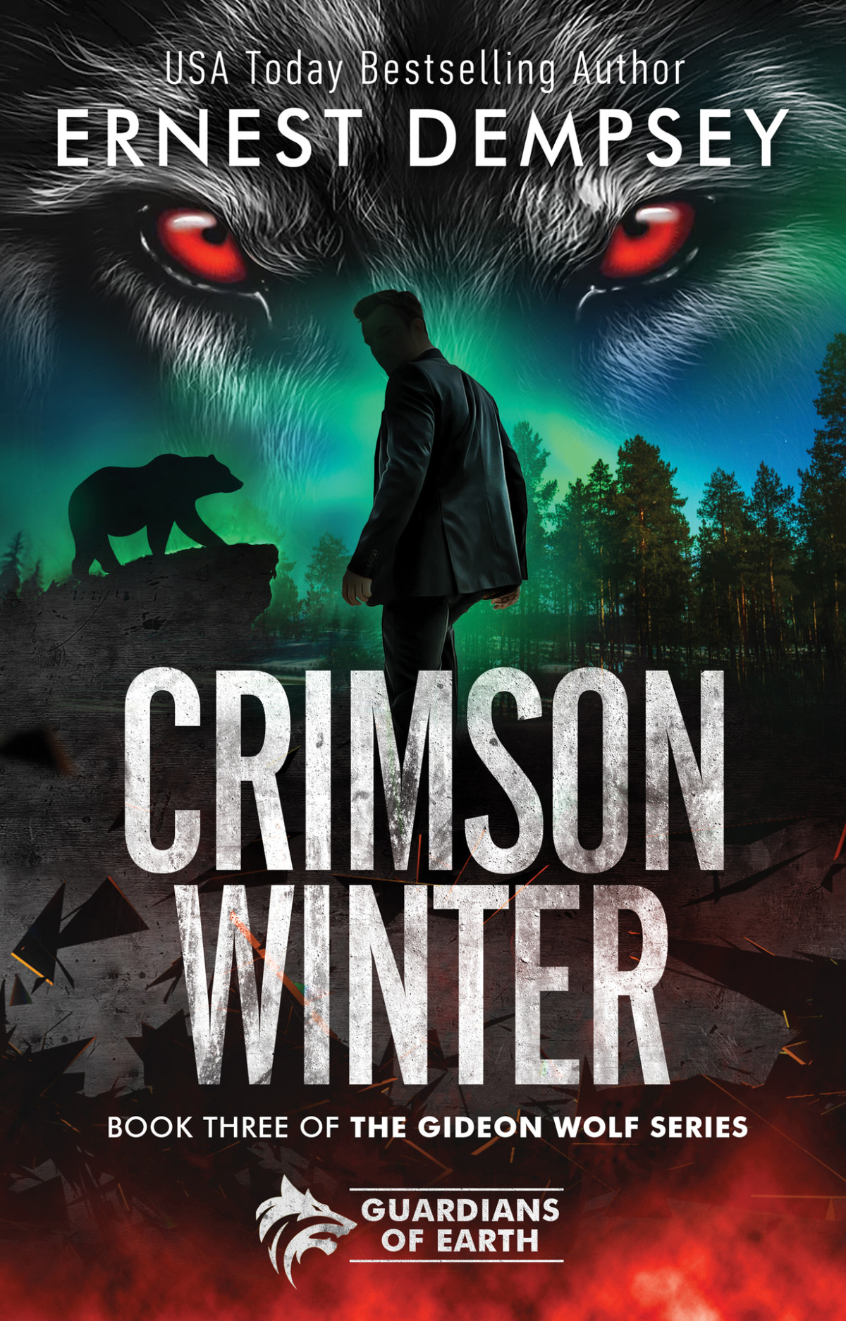 Crimson Winter A Gideon Wolf Paranormal Urban Fantasy Story Ernest Dempsey