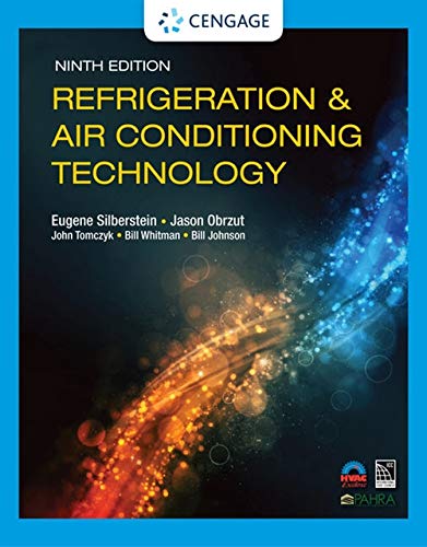 Refrigeration Air Conditioning Technology 9th Edition 9th Edition Eugene Silberstein