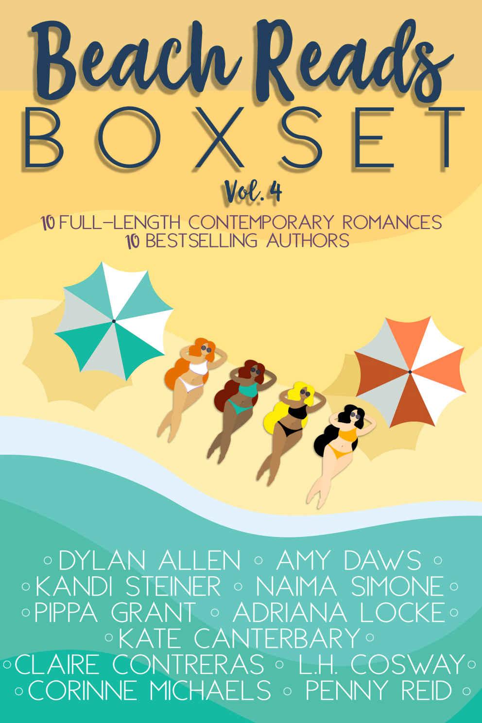 Beach Reads Box Set Volume 4 Pippa Grant Dylan Allen Kate Canterbary Penny Reid Claire Contreras Amy Daws Adriana Locke Corinne Michaels Naima Simone Kandi Steiner Lh Cosway