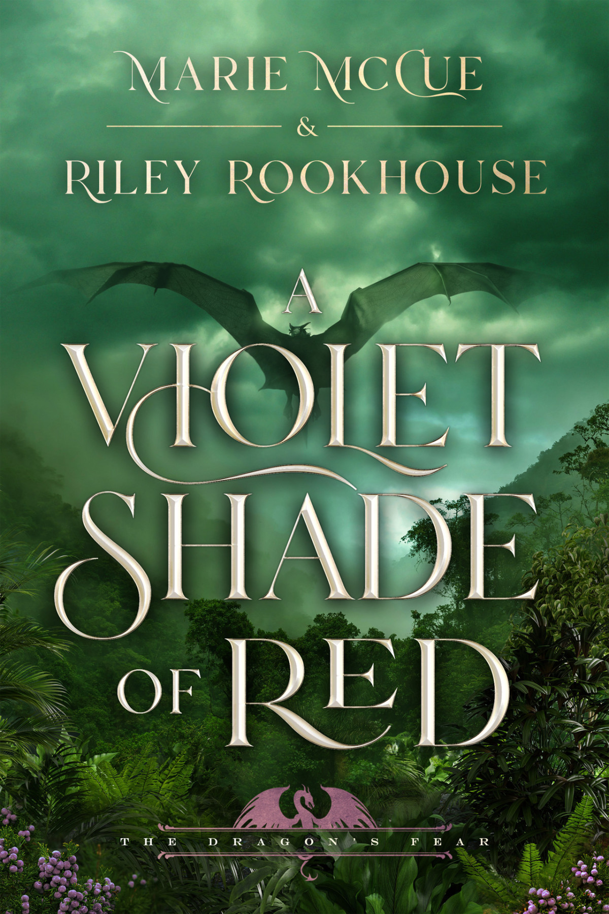 A Violet Shade Of Red World Of Heavenfall The Dragons Fear Book 3 Riley Rookhouse Marie Mccue