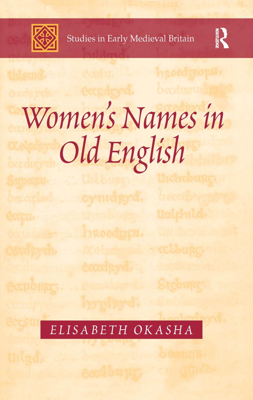 Womens Names In Old English Elisabeth Okasha