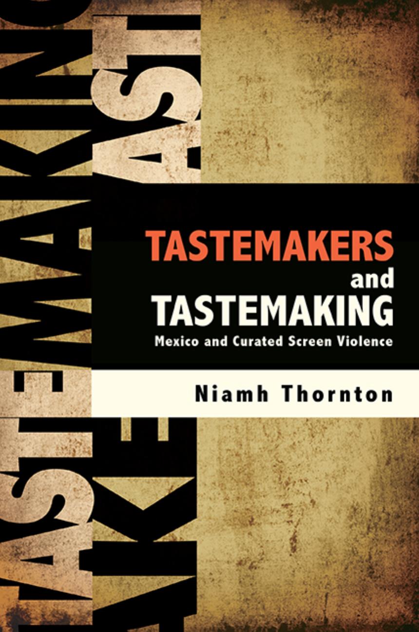 Tastemakers And Tastemaking Hb Niamh Thornton