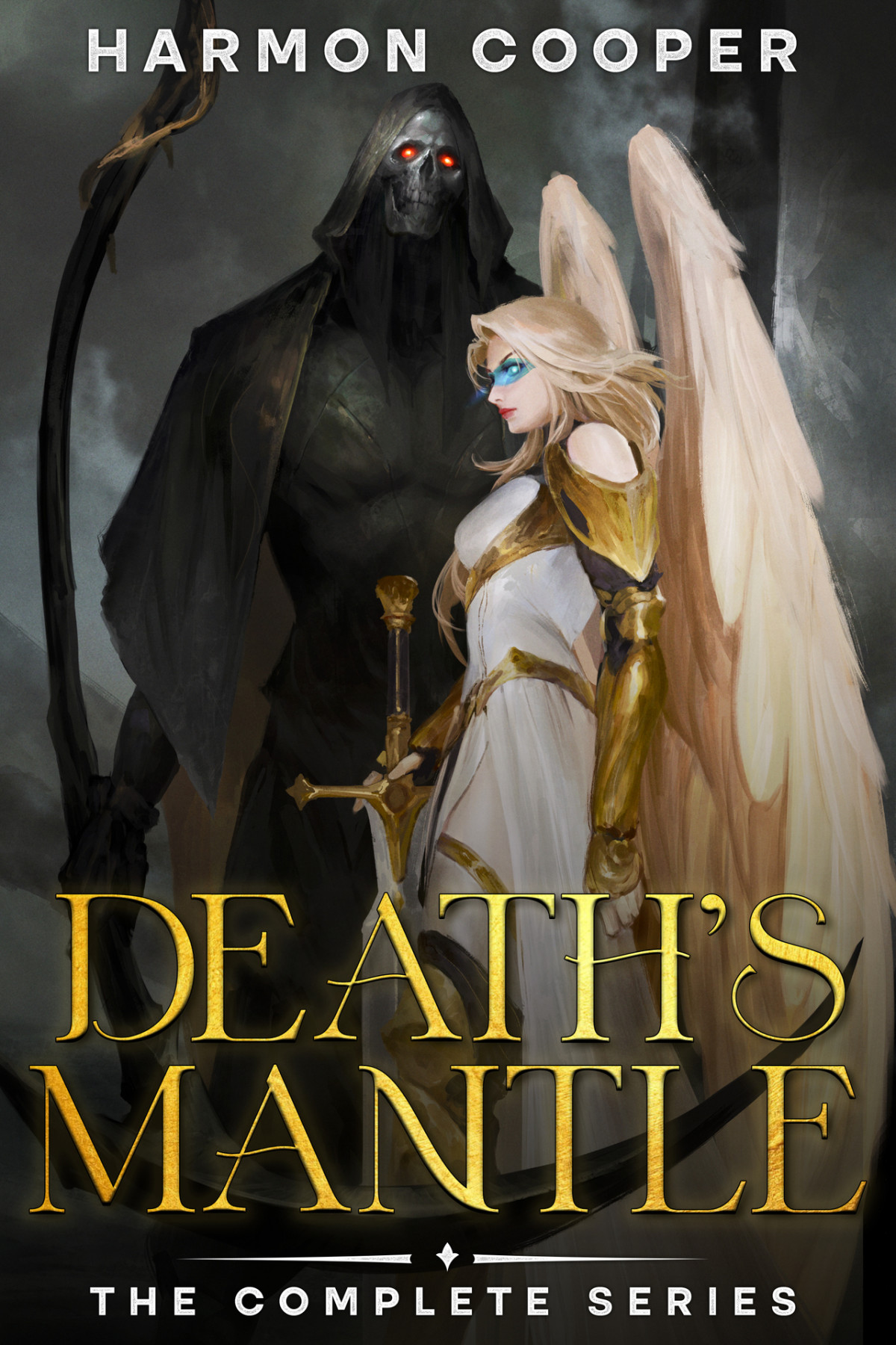 Deaths Mantle The Complete Series A Litrpg Dark Fantasy Adventure Harmon Cooper