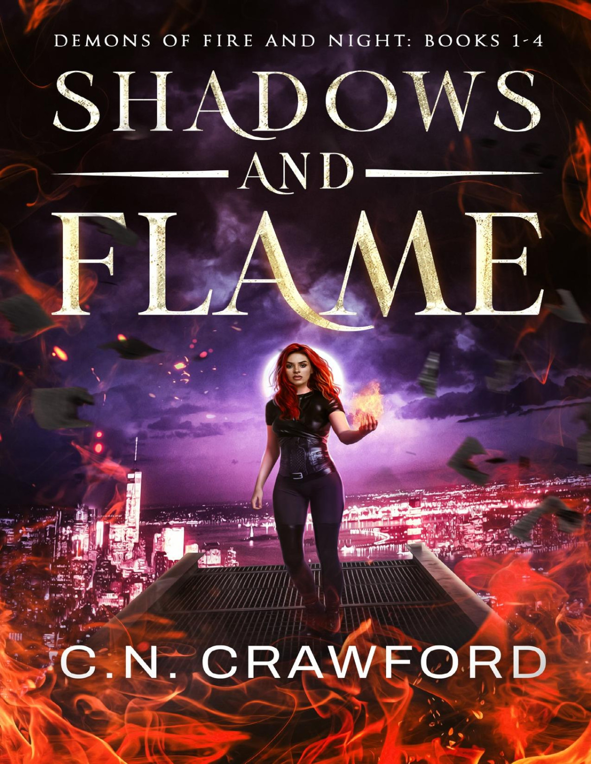 Shadows Flame Books 14 Demons Of Fire Night Box Sets Demons Of Fire And Night Crawford