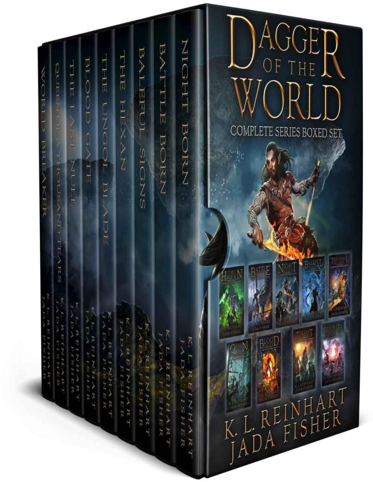 Dagger Of The World Complete Series Boxed Set Reinhart K L Fisher