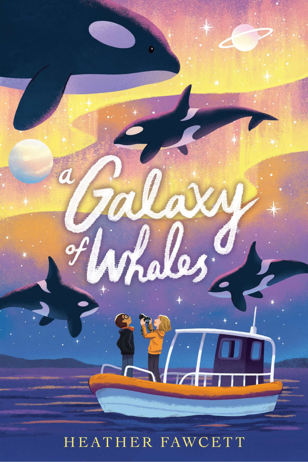 A Galaxy Of Whales Heather Fawcett