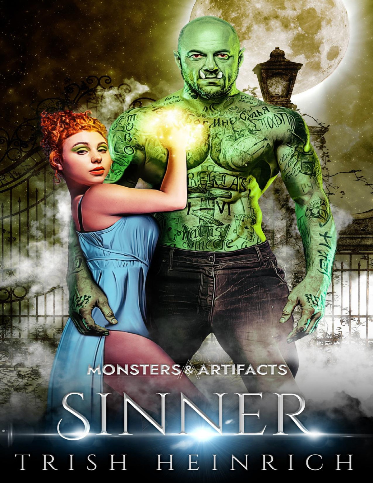Sinner An Orc Bodyguard Monster Romance Monsters Artifacts Book 4 Trish Heinrich