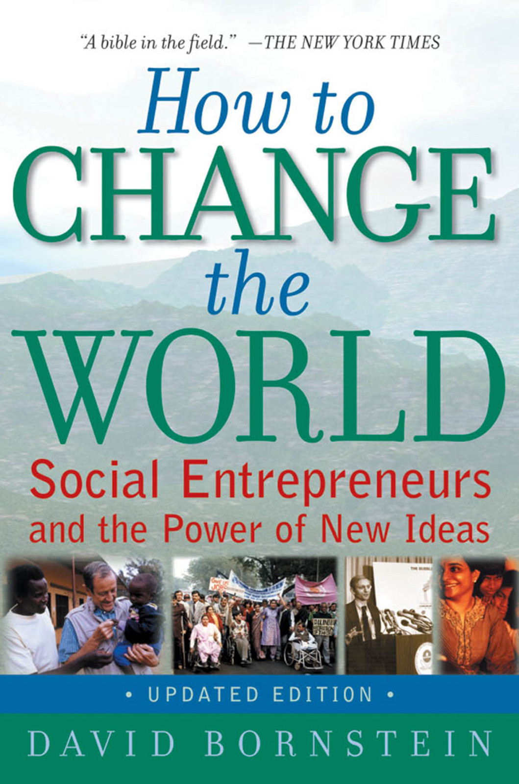 How To Change The World Social Entrepreneurs And The Power Of New Ideas David Bornstein