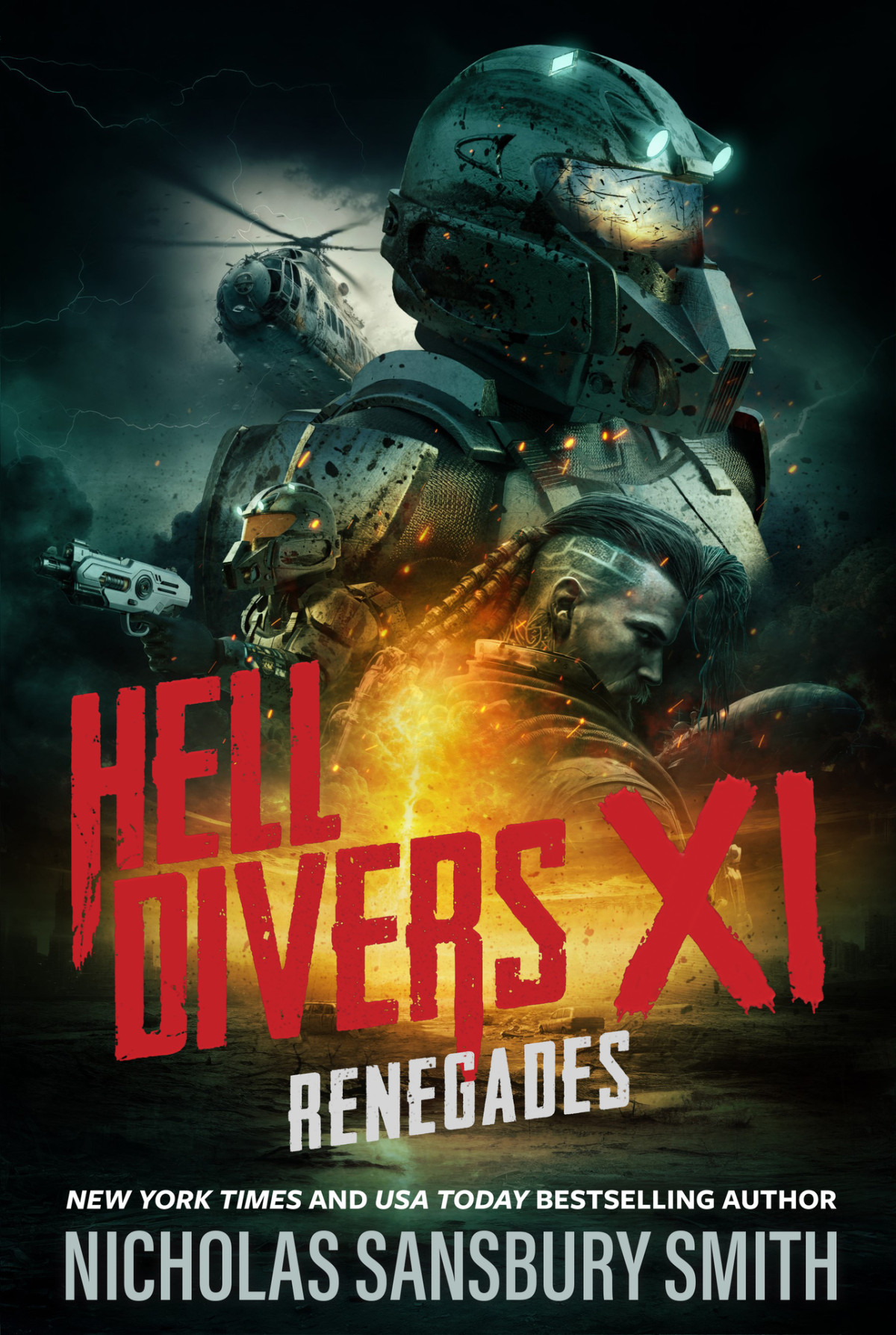 Hell Divers Xi Renegades Smith Nicholas Sansbury