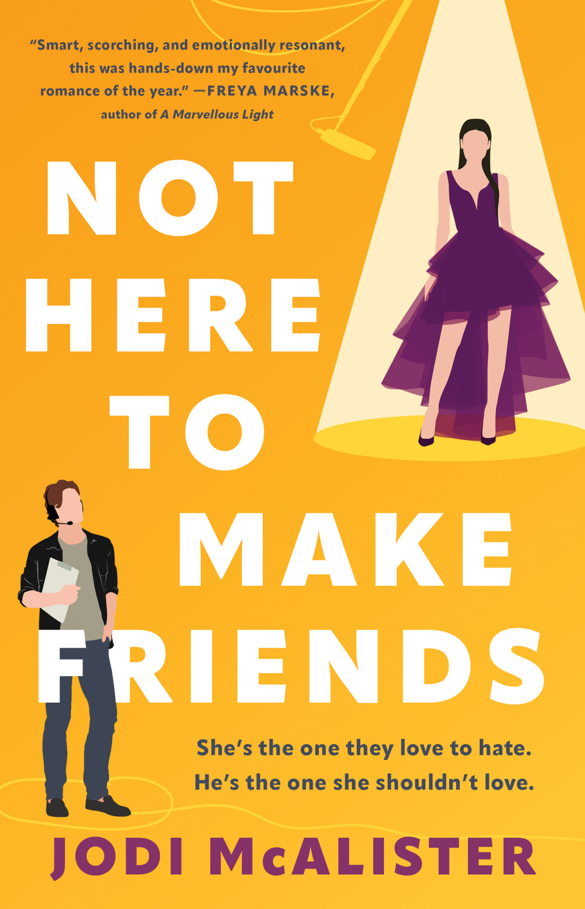 Not Here To Make Friends A Novel Jodi Mcalister