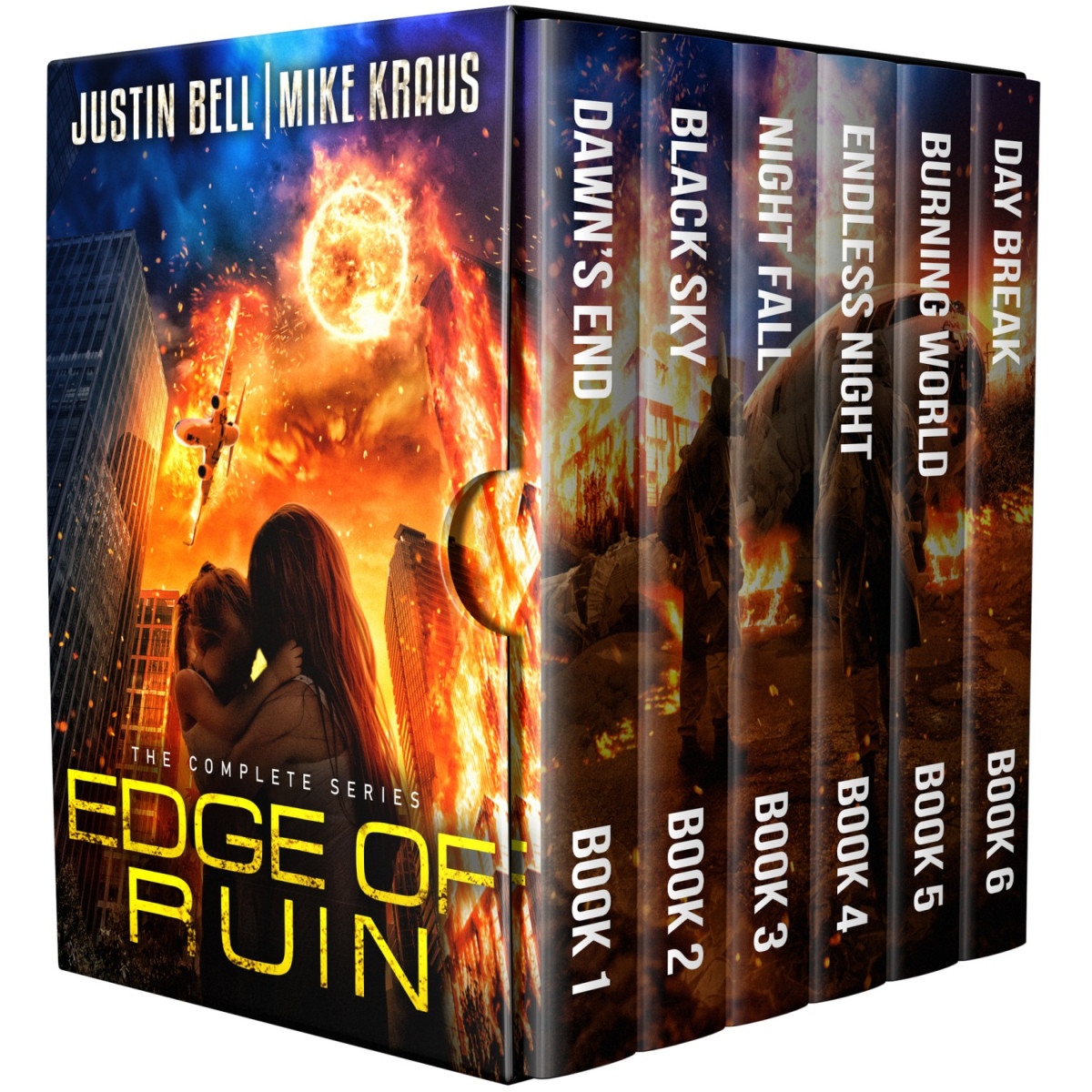 Edge Of Ruin The Complete Series A Postapocalyptic Empcme Survival Thriller Omnibus Justin Bell Mike Kraus