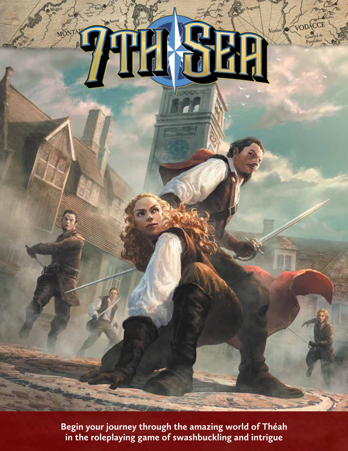 7th Sea 2e Core Rulebook 1st Edition John Wick Mark Diaz Truman