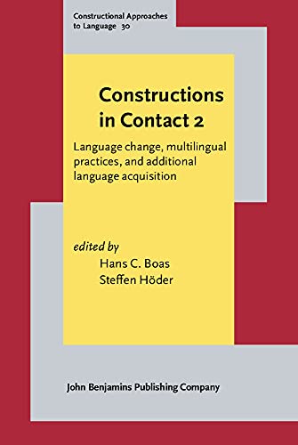 Constructions In Contact 2 Hans Christian Boas Steffen Hder