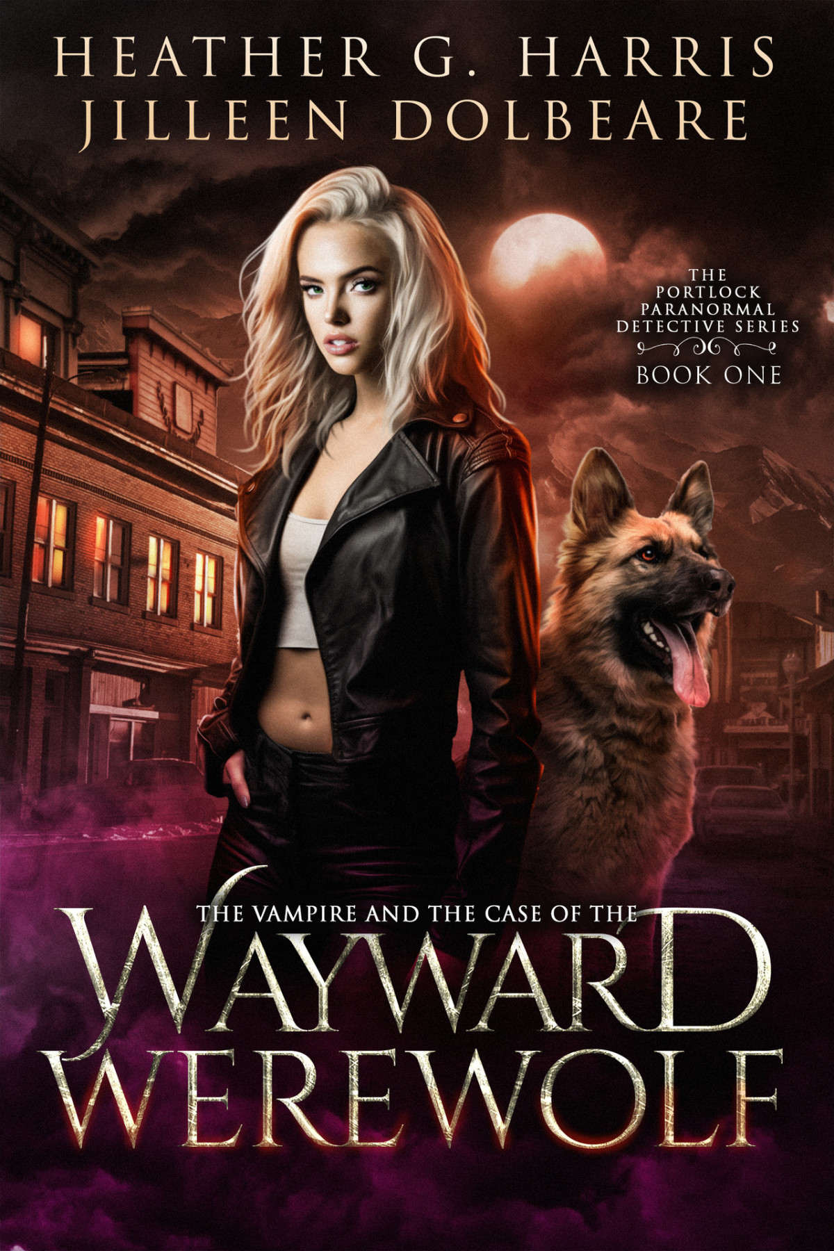 The Vampire And The Case Of The Wayward Werewolf An Urban Fantasy Novel The Portlock Paranormal Detective Series Book 1 Heather G Harris Jilleen Dolbeare