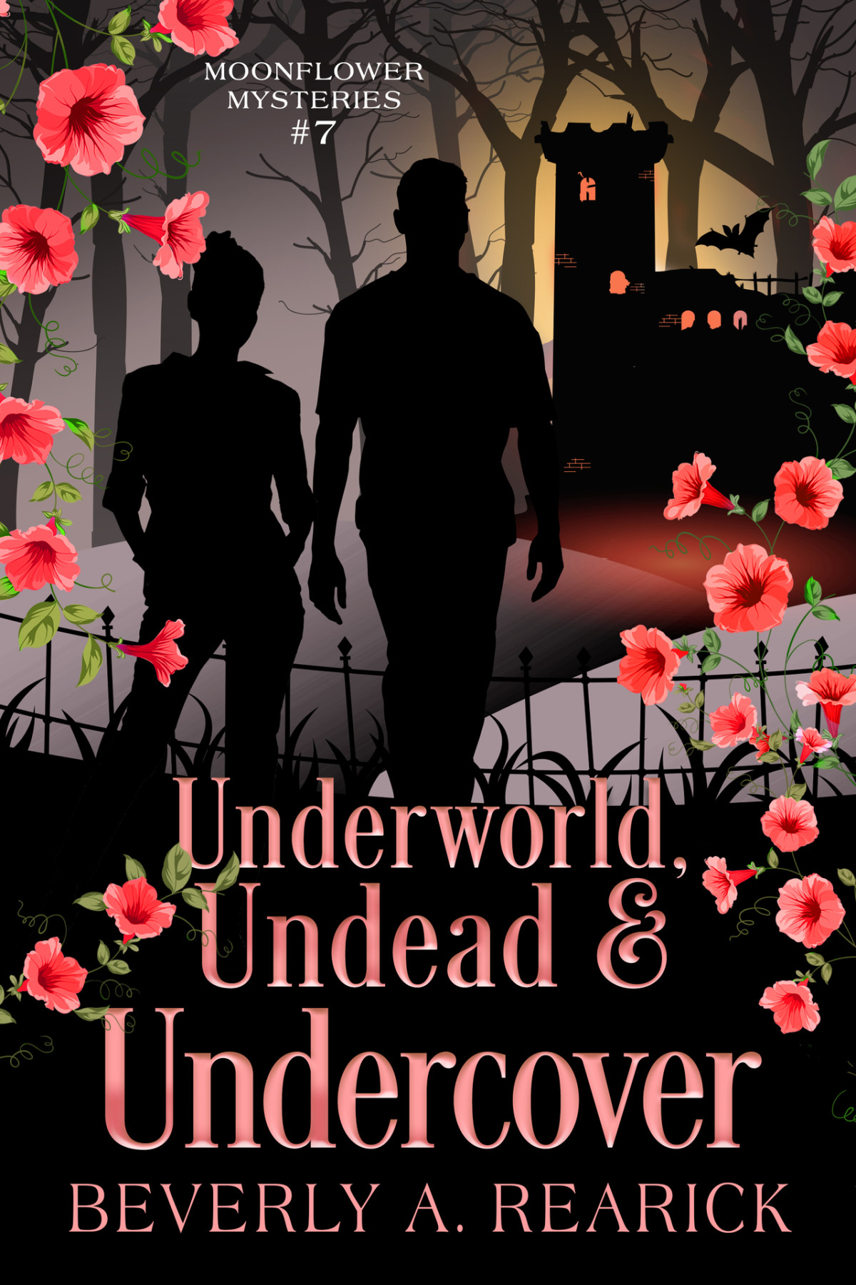 Underworld Undead Undercover A Paranormal Cozy Mystery Moonflower Mysteries Series Book 7 Beverly A Rearick