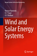Wind And Solar Energy Systems Kumari Namrata R P Saini D P Kothari