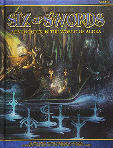 Blue Rose Six Of Swords 2nd Edition Jaym Gates Jones Steven