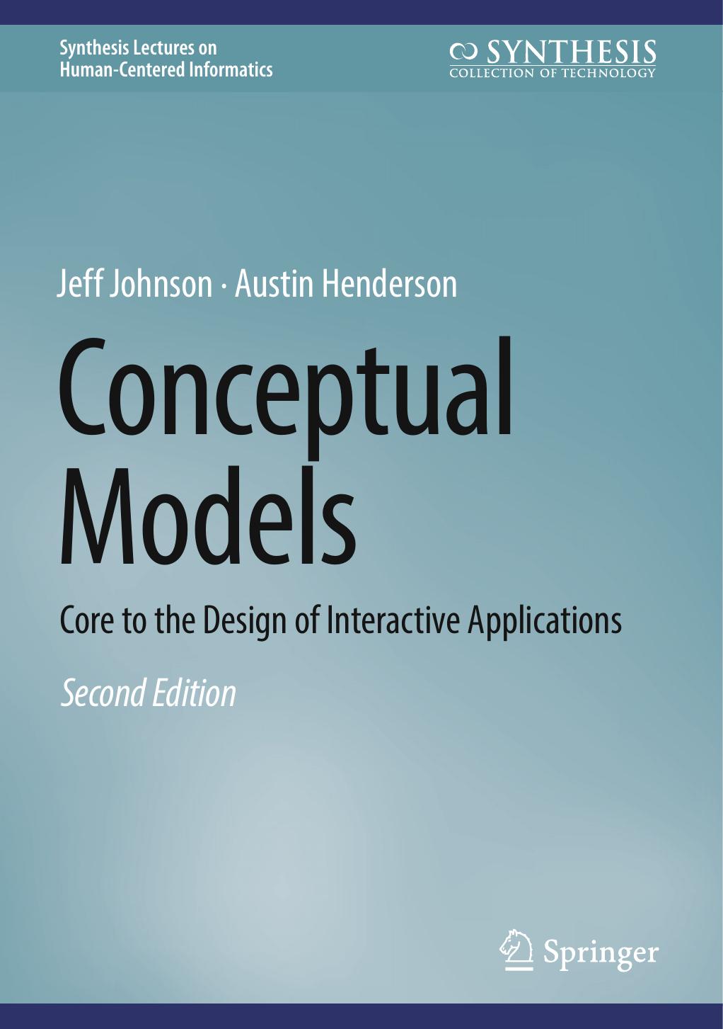 Conceptual Models 2nd Edition Jeff Johnson Austin Henderson