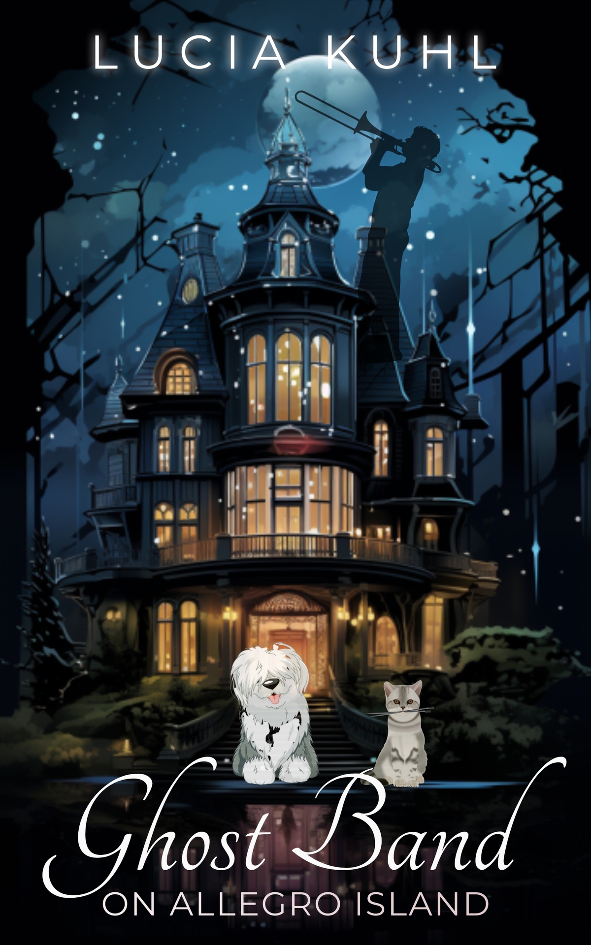 Ghost Band A Midlife Magical Ghost Mystery On Allegro Island Lucia Kuhl
