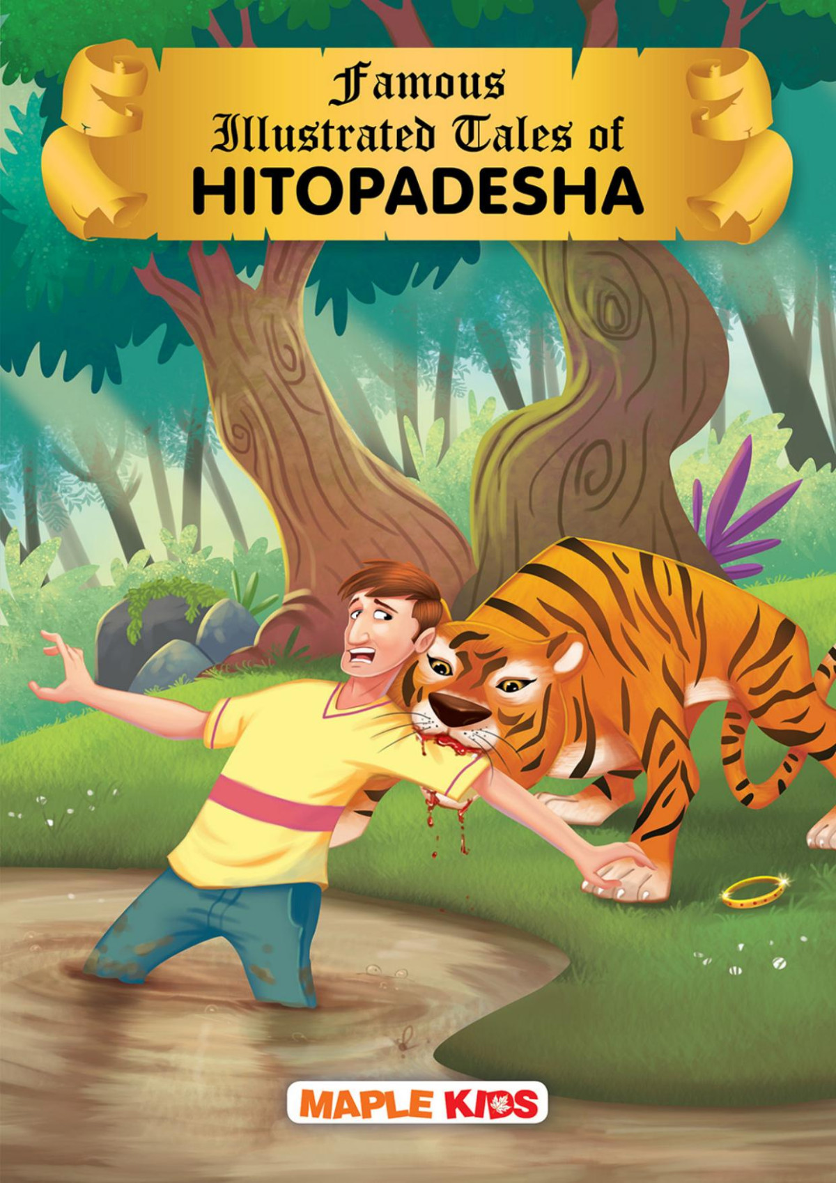 Famous Illustrated Tales Based On Hitopadesha Stories Compiled By Maple Press