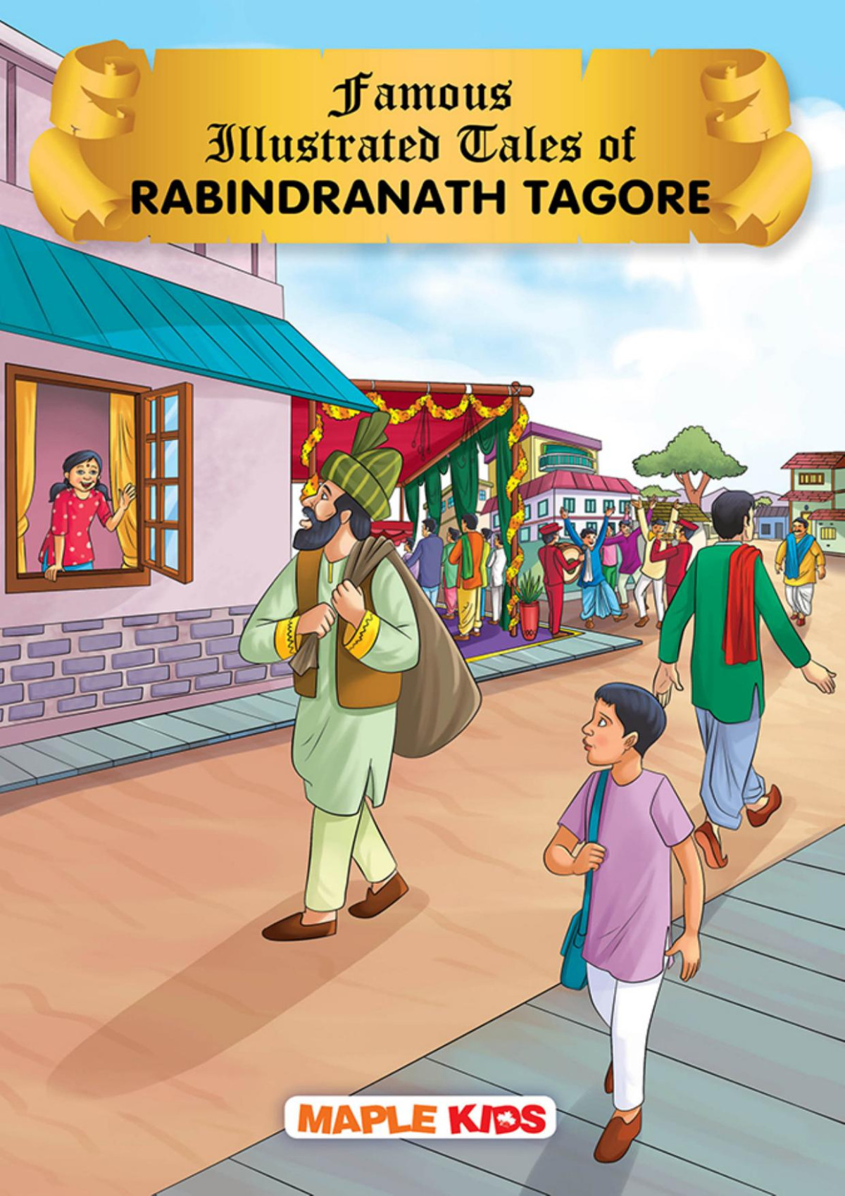 Rabindranath Tagore Colourful Pictures For Children Rabindranath Tagore