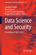 Data Science And Security Proceedings Of Idscs 2023 Samiksha Shukla