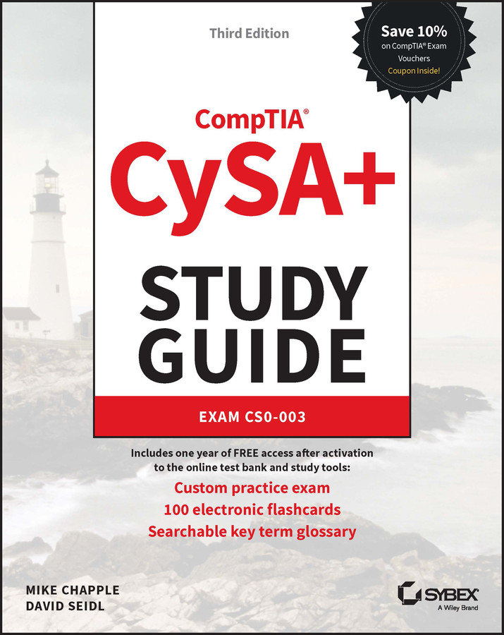Comptia Cysa Study Guide 3rd Edition Mike Chapple David Seidl