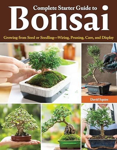 Complete Starter Guide To Bonsai Growing From Seed Or Seedlingwiring Pruning Care And Display 1st Edition David Squire