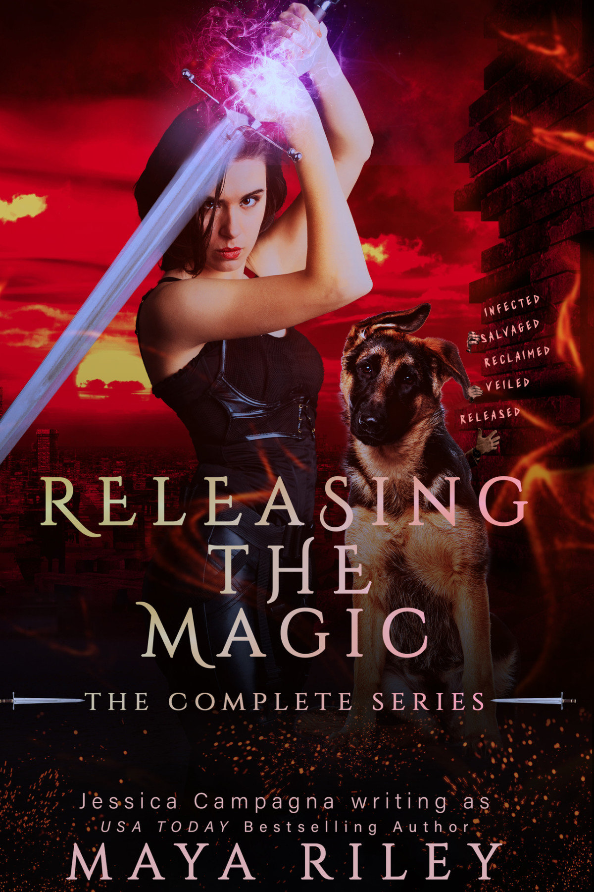 Releasing The Magic The Complete Series Maya Riley