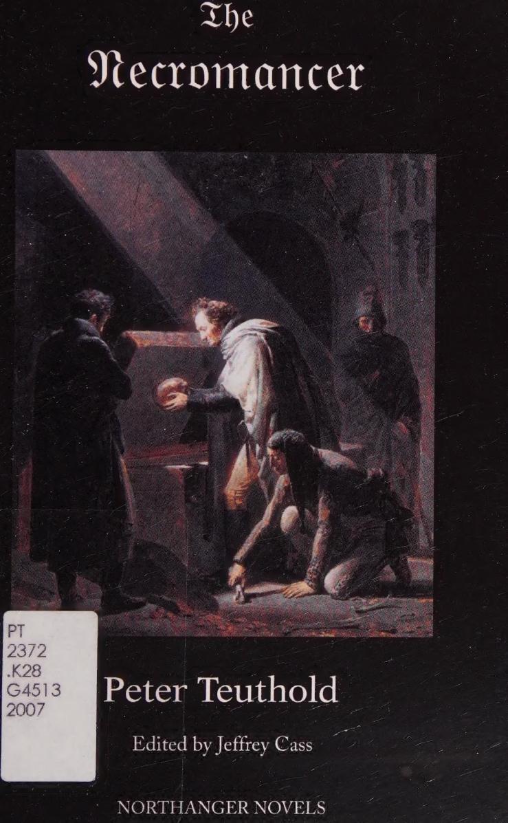 The Necromancer Or The Tale Of The Black Forest Founded On Facts Karl Friedrich Kahlert