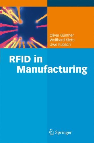 Rfid In Manufacturing 2008th Edition Oliver P Gnther Wolfhard Kletti