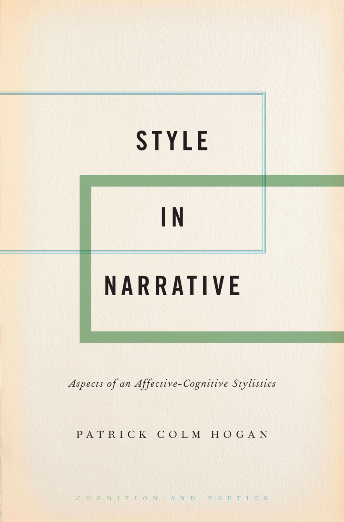 Style In Narrative Patrick Colm Hogan