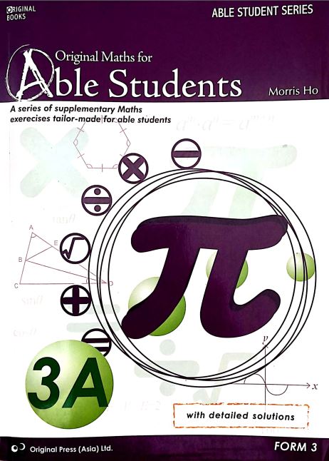 Original Maths For Able Students 3a Morris Ho