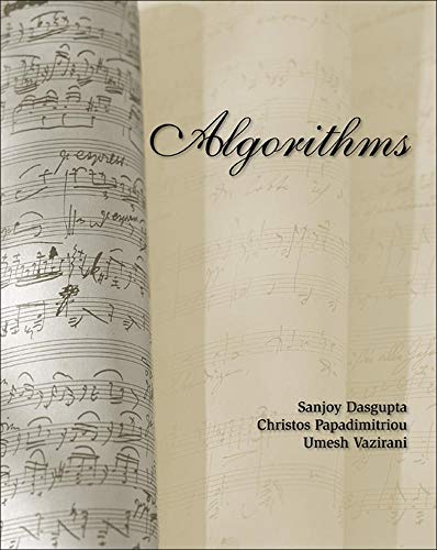 Algorithms 1st Edition Umesh Vazirani Christos H Papadimitriou