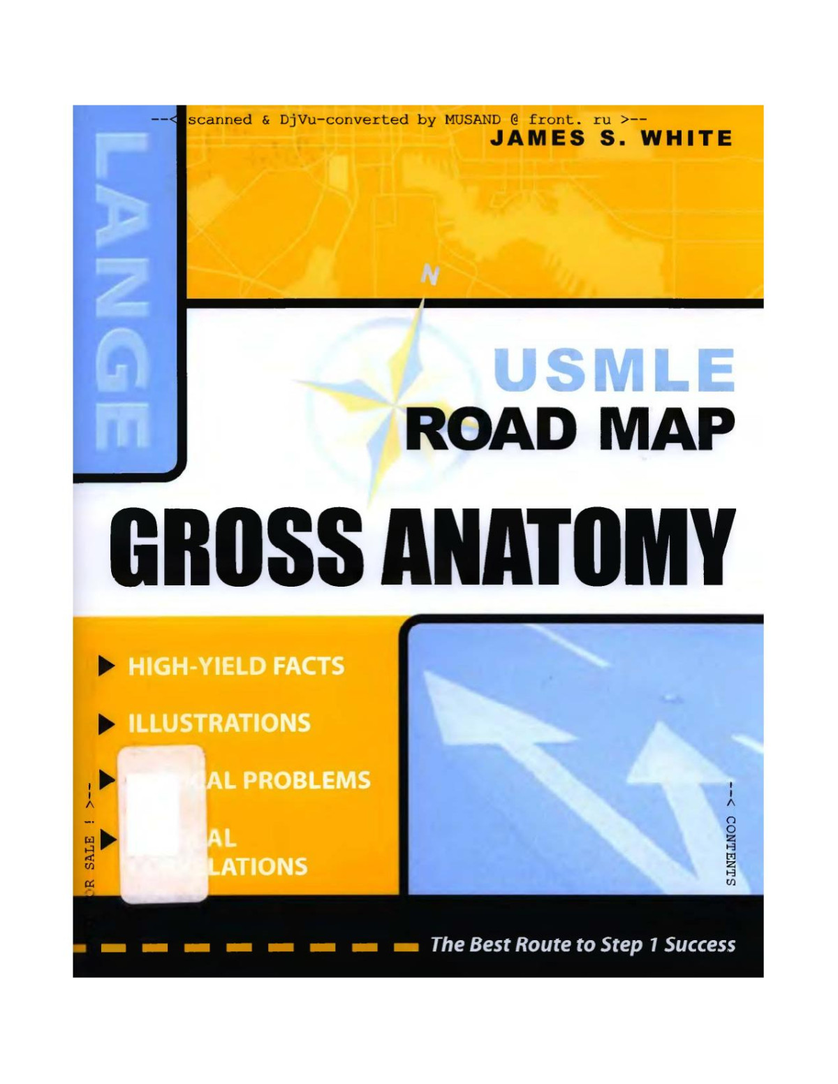 Usmle Roadmap Gross Anatomy James S White