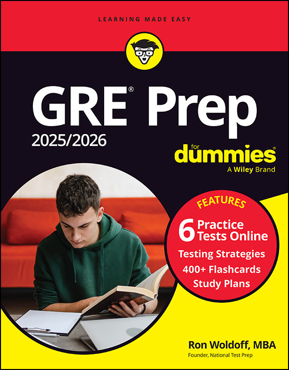 Gre Prep 20252026 For Dummies 6 Practice Tests 400 Flashcards Online Ron Woldoff