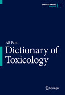 Dictionary Of Toxicology Ab Pant