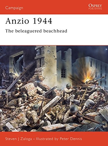 Anzio 1944 The Beleaguered Beachhead First Edition Steven J Zaloga