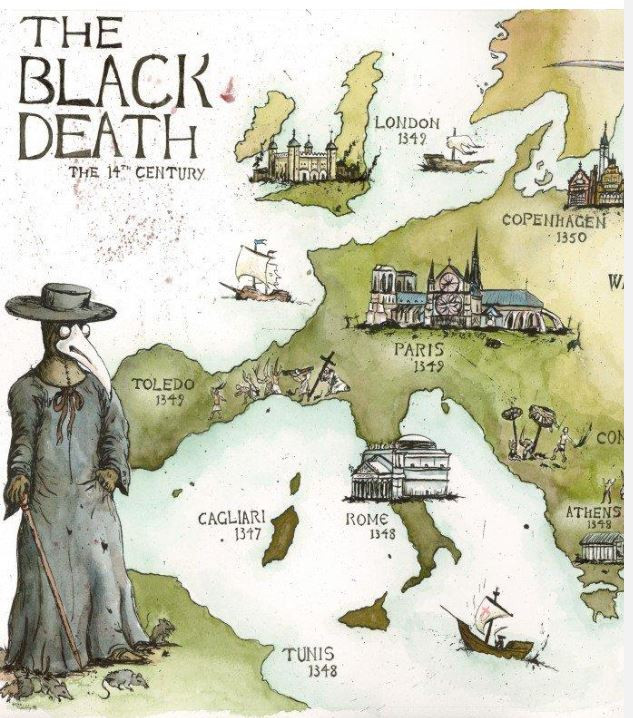The Black Death The 14th Century Editor For Renegade Tribune