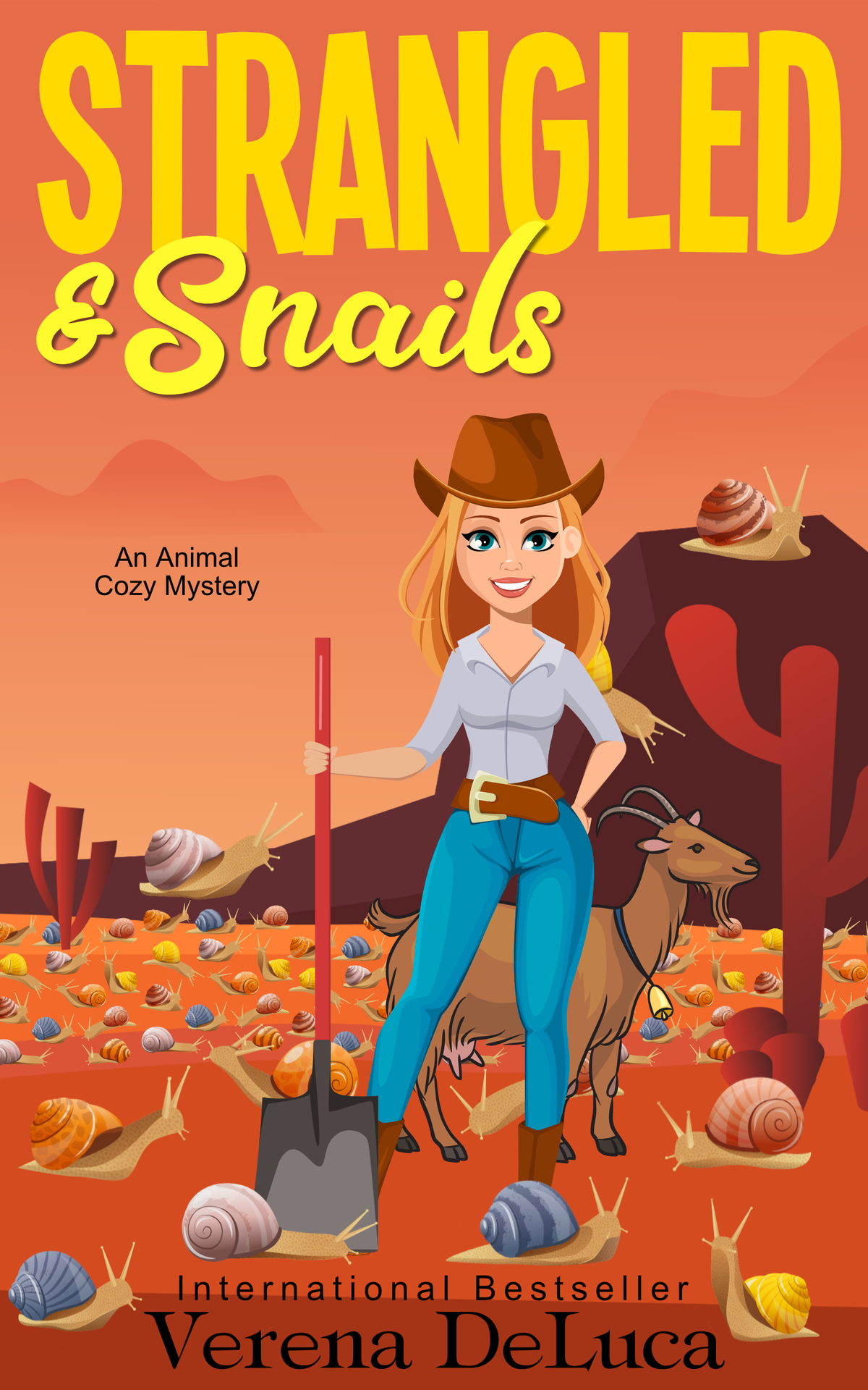 Strangled And Snails An Animal Cozy Mystery Dusty Paws Mysteries Book 3 Verena Deluca