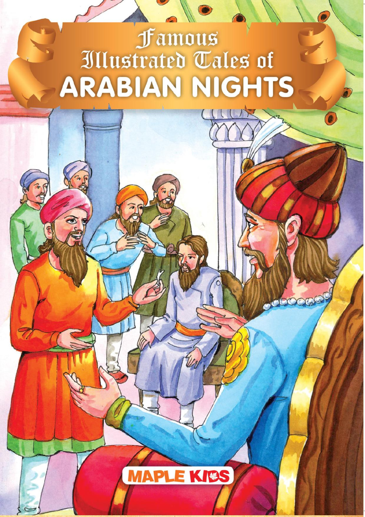 Arabian Nights Illustrated Maple Press