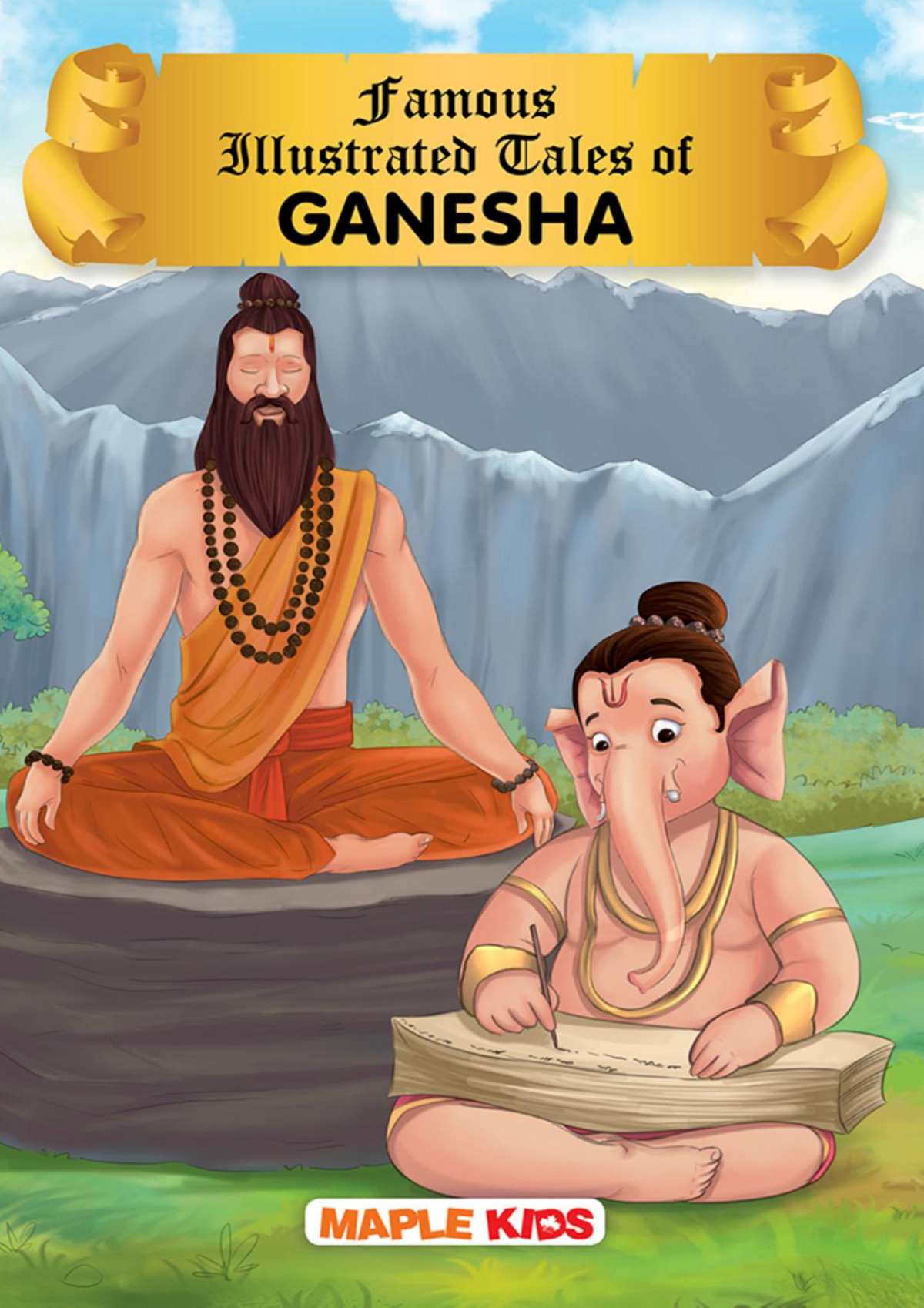 Ganesha Tales Illustrated Story Book For Kids Compiled By Maple Press