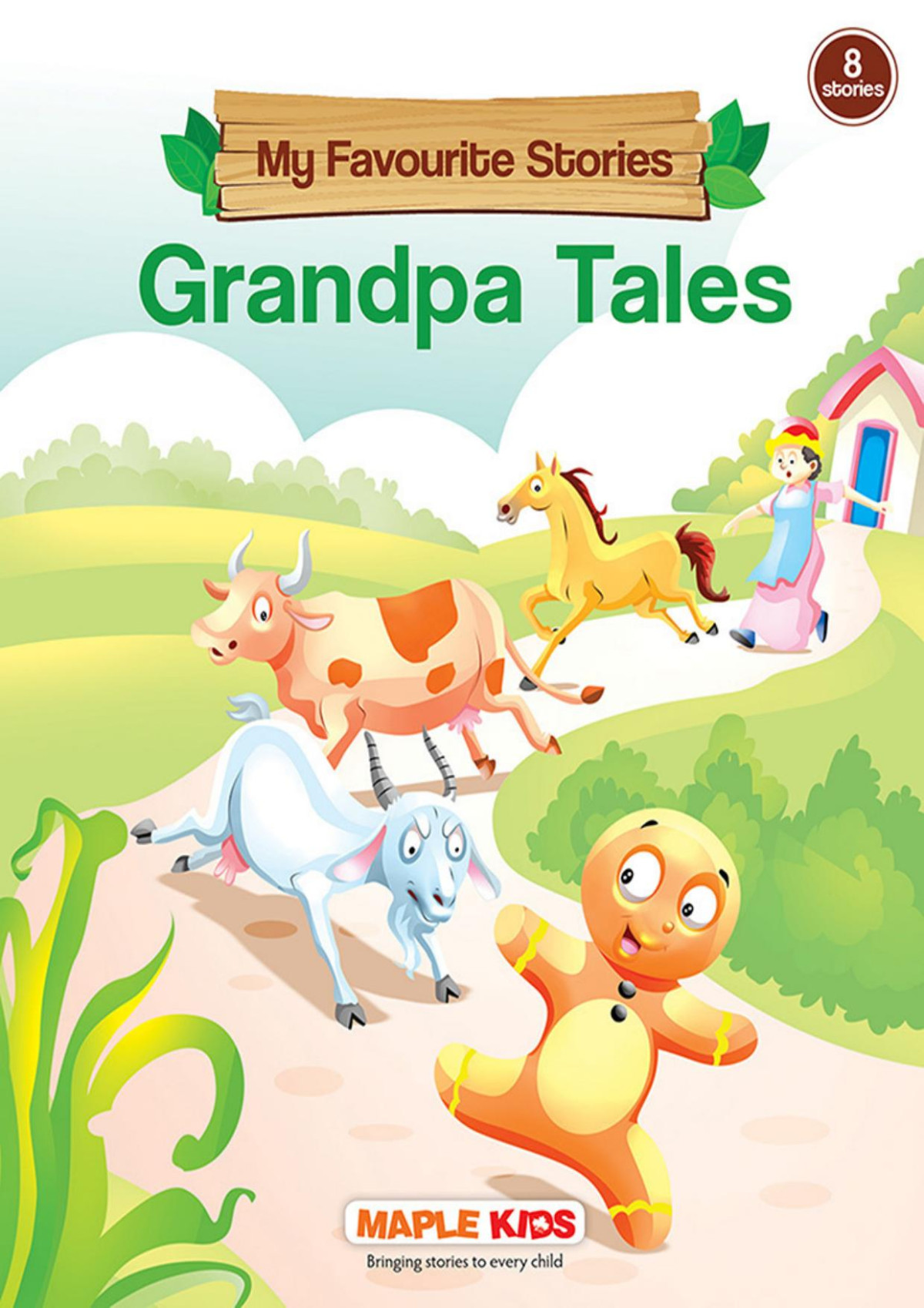 Grandpa Tales Illustrated My Favourite Stories Compiled By Maple Press