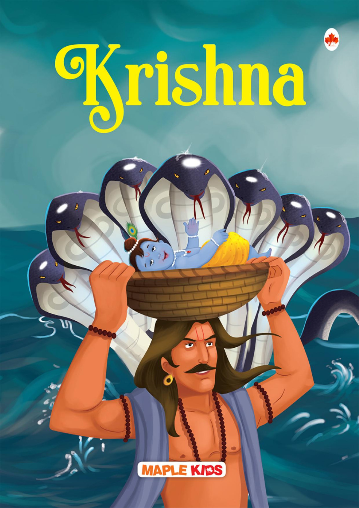 Krishna Illustrated My First Mythology Tale Compiled By Maple Press