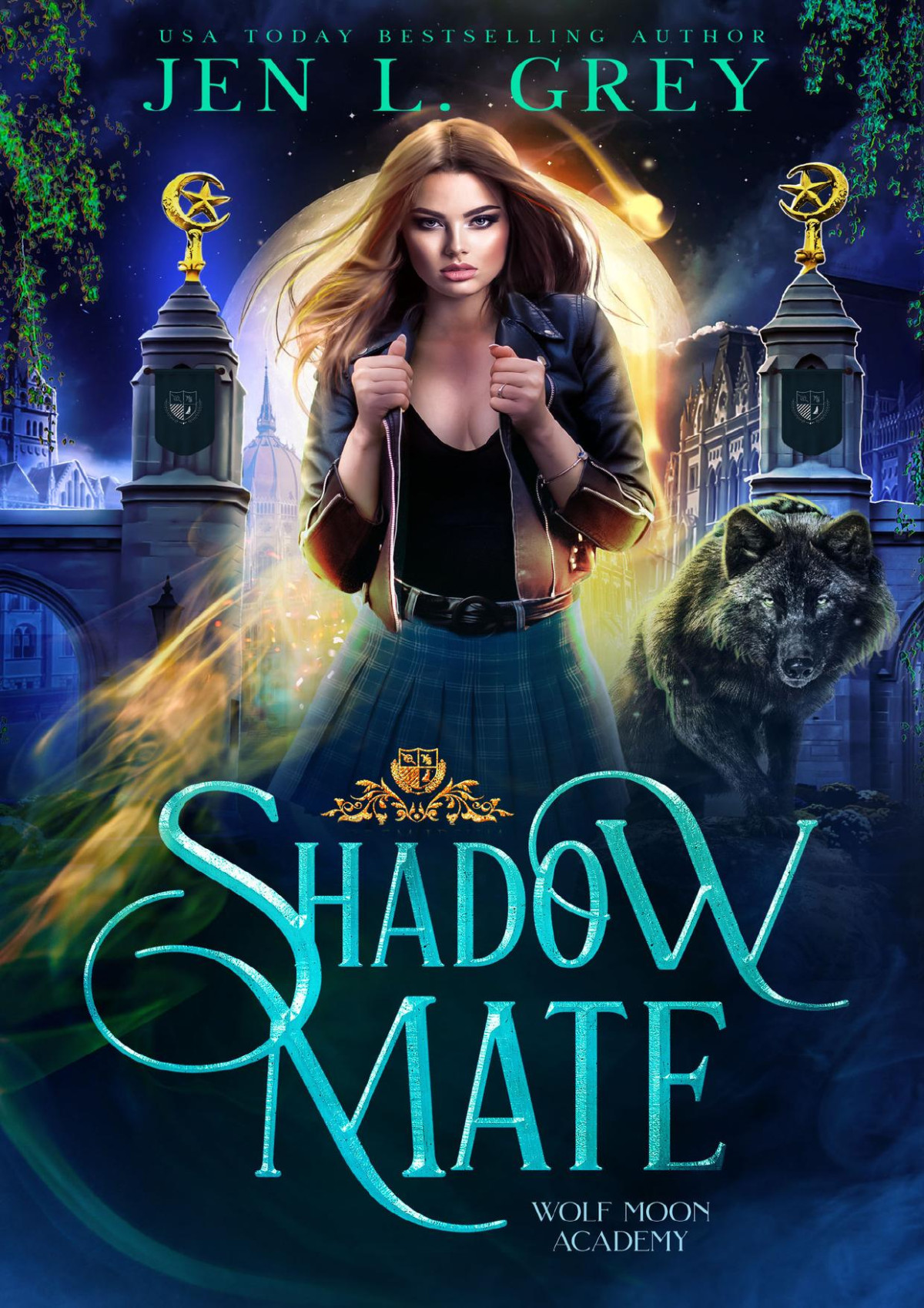 Shadow Mate Wolf Moon Academy Book 1 Grey Jen L