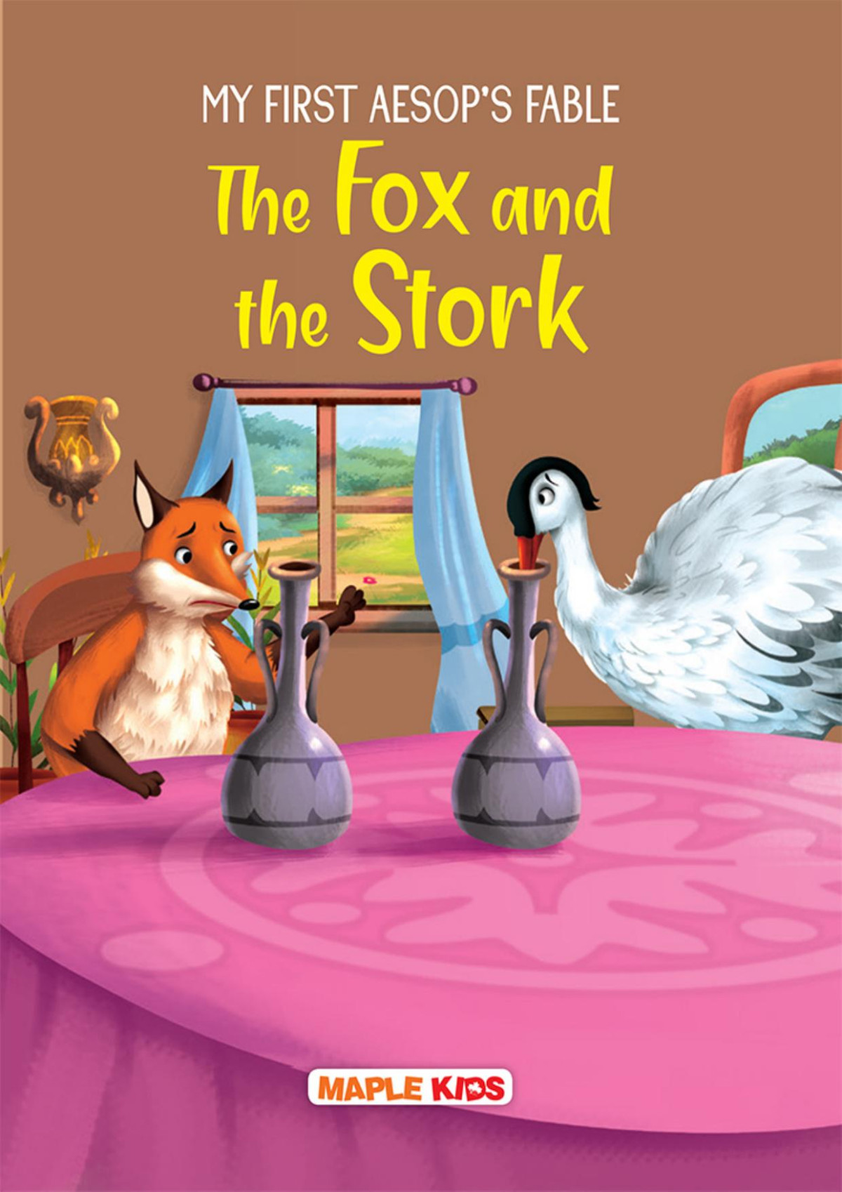 The Fox And The Stork My First Aesops Fable Compiled By Maple Press