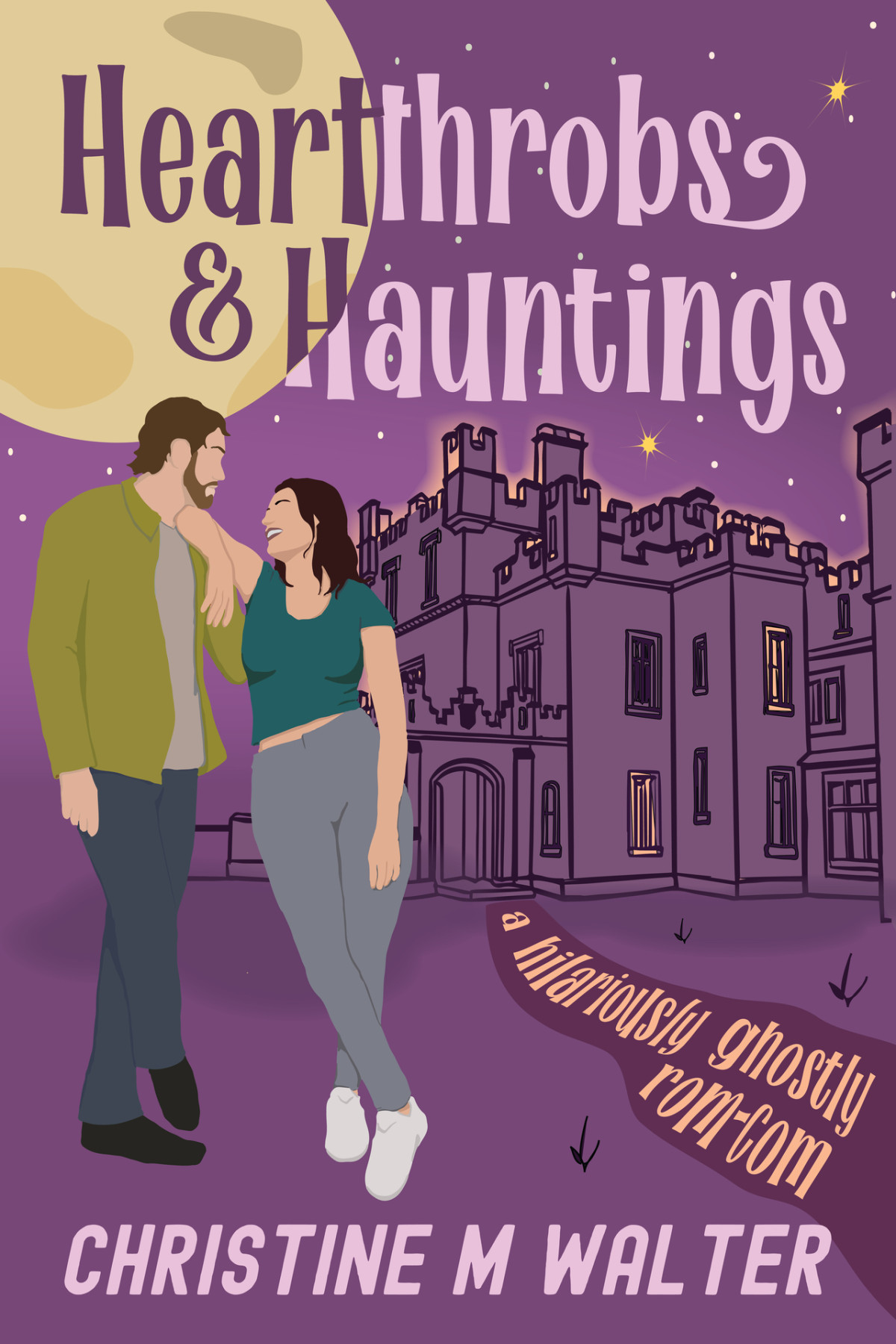 Heartthrobs And Hauntings A Sweet Paranormal Romance Comedy Christine M Walter
